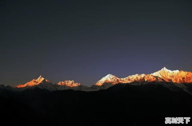 11、想去梅里雪山，什么时候看到日照金山的概率比较大，金山天气 - 真时天下