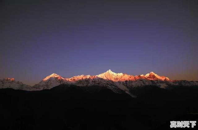 12、想去梅里雪山，什么时候看到日照金山的概率比较大，金山天气 - 真时天下