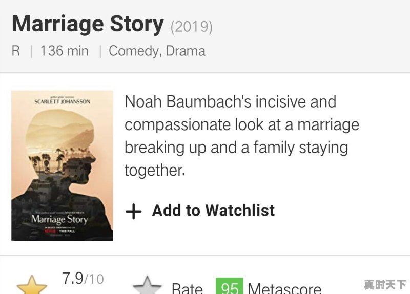 寡姐主演的电影,《乔乔兔》,《婚姻故事》,包揽了多伦多电影节最高奖前两名,你怎么看 - 真时天下